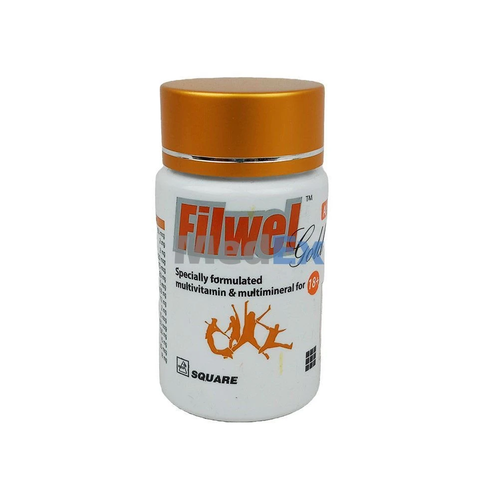 Tablet Filwel Gold Tablet Multivitamin & Multimineral [A-Z gold ...